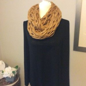 Beautiful handmade knit infinity scarf